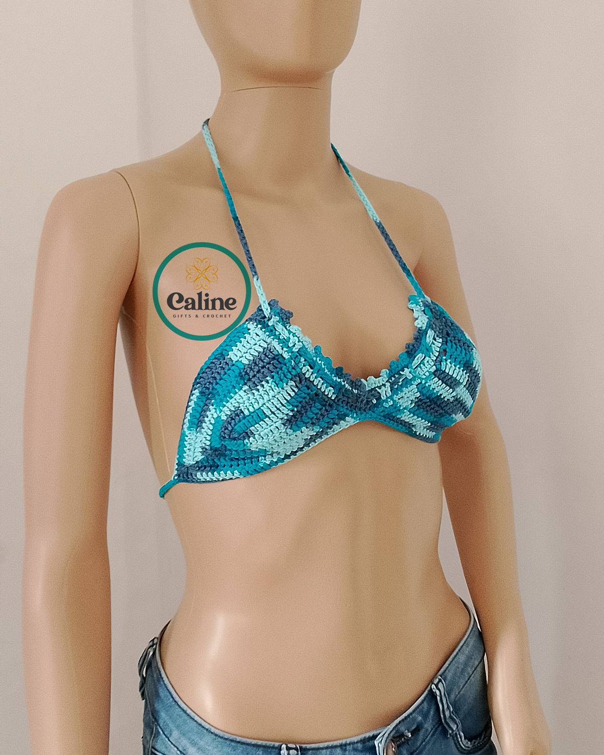 Crochet Bikini Top by Calinegifts