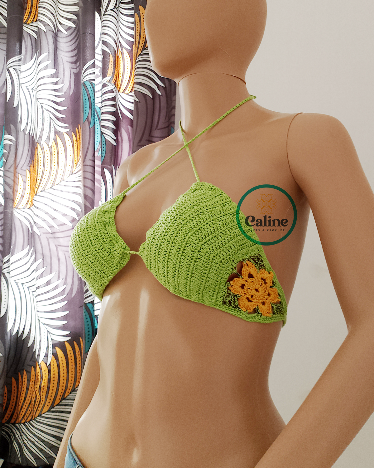 Crochet Bikini Top by Calinegifts